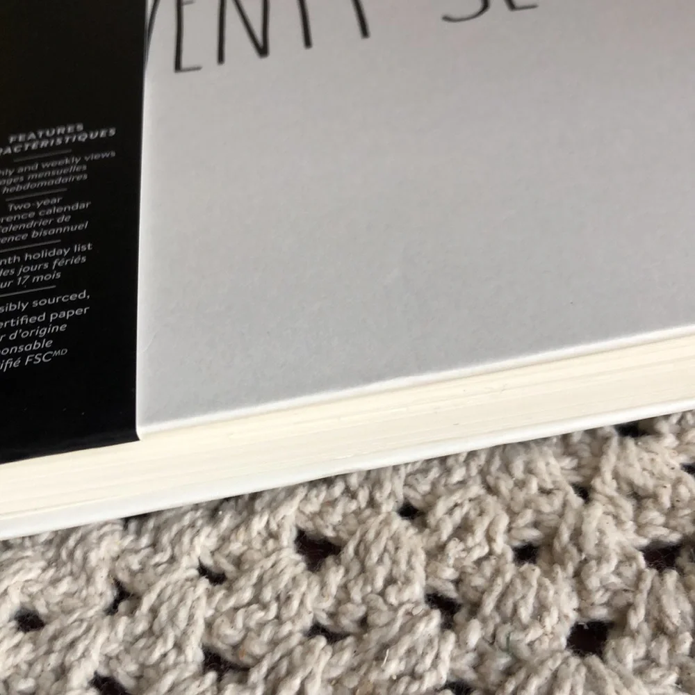 Rae Dunn White Spiral 2027 Planner